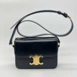 Celine Teen Triomphe Bag Black GHW