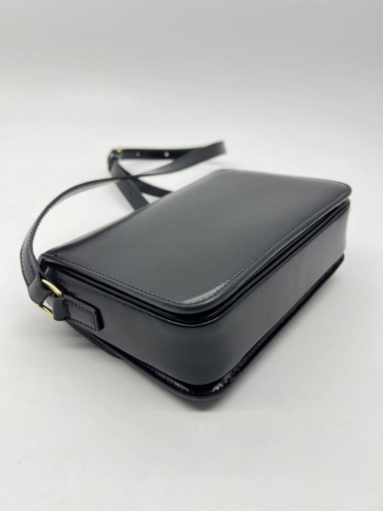 Celine Teen Triomphe Bag Black GHW
