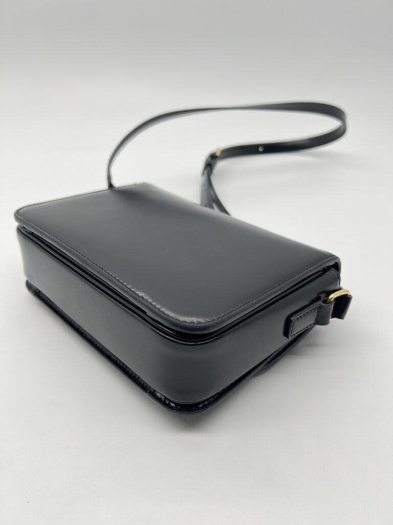 Celine Teen Triomphe Bag Black GHW