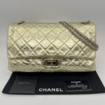 Chanel 2.25 Reissue Flap 22 Metalic Gold LGHW