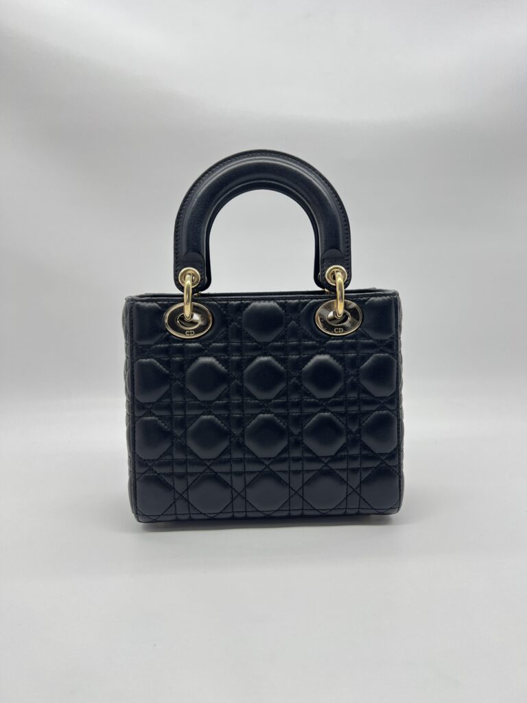 Dior Lady Dior Small Lambskin Black GHW