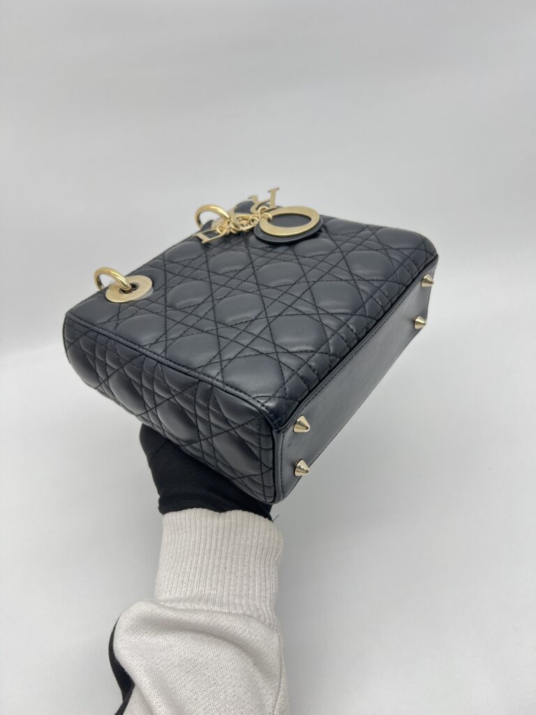 Dior Lady Dior Small Lambskin Black GHW