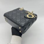 Dior Lady Dior Small Lambskin Black GHW