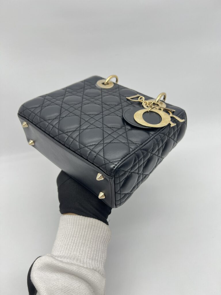 Dior Lady Dior Small Lambskin Black GHW