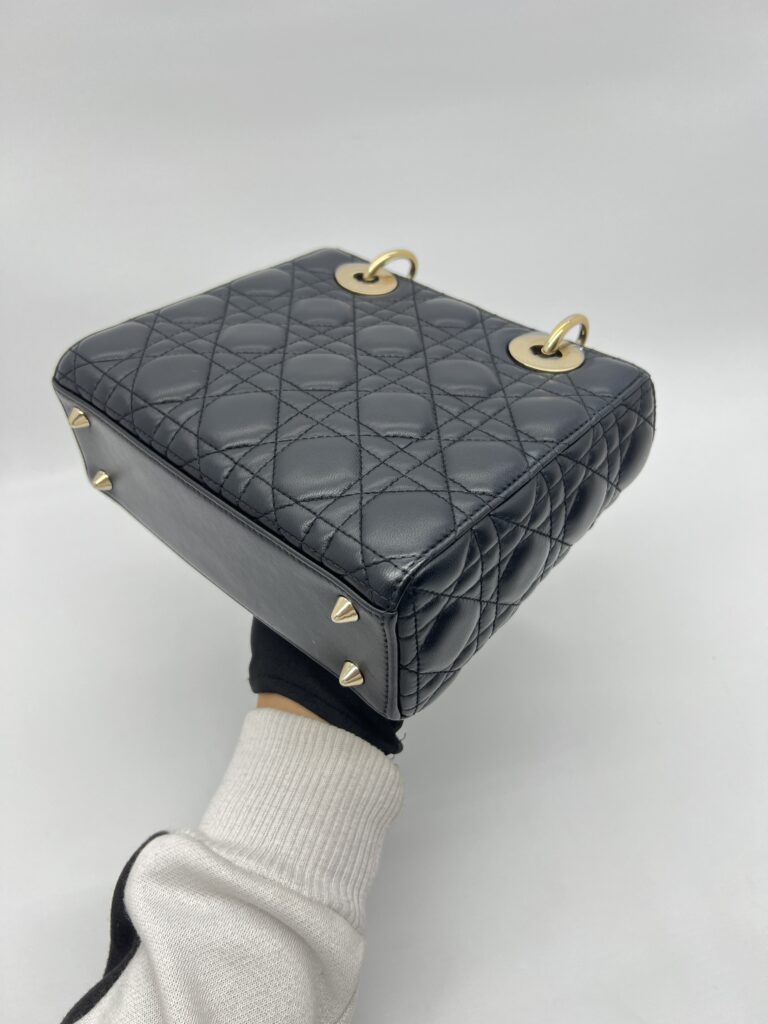 Dior Lady Dior Small Lambskin Black GHW