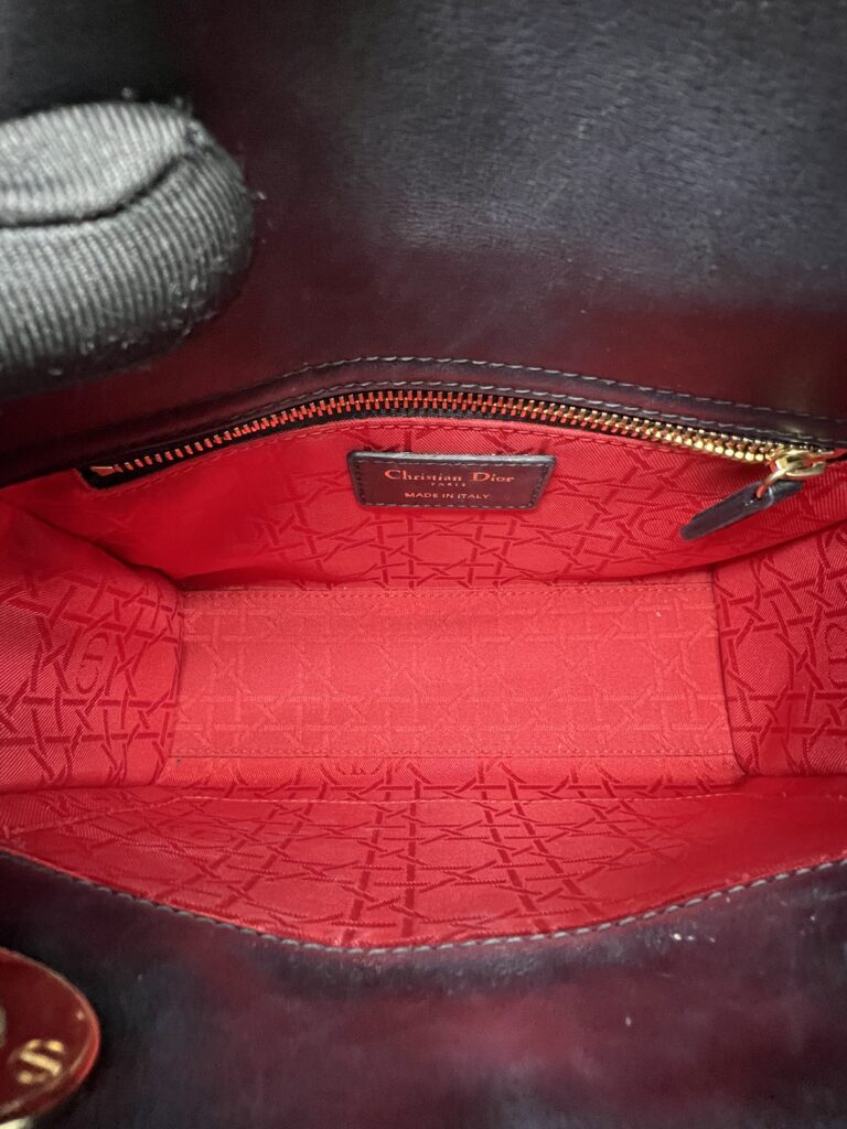 Dior Lady Dior Small Lambskin Black GHW