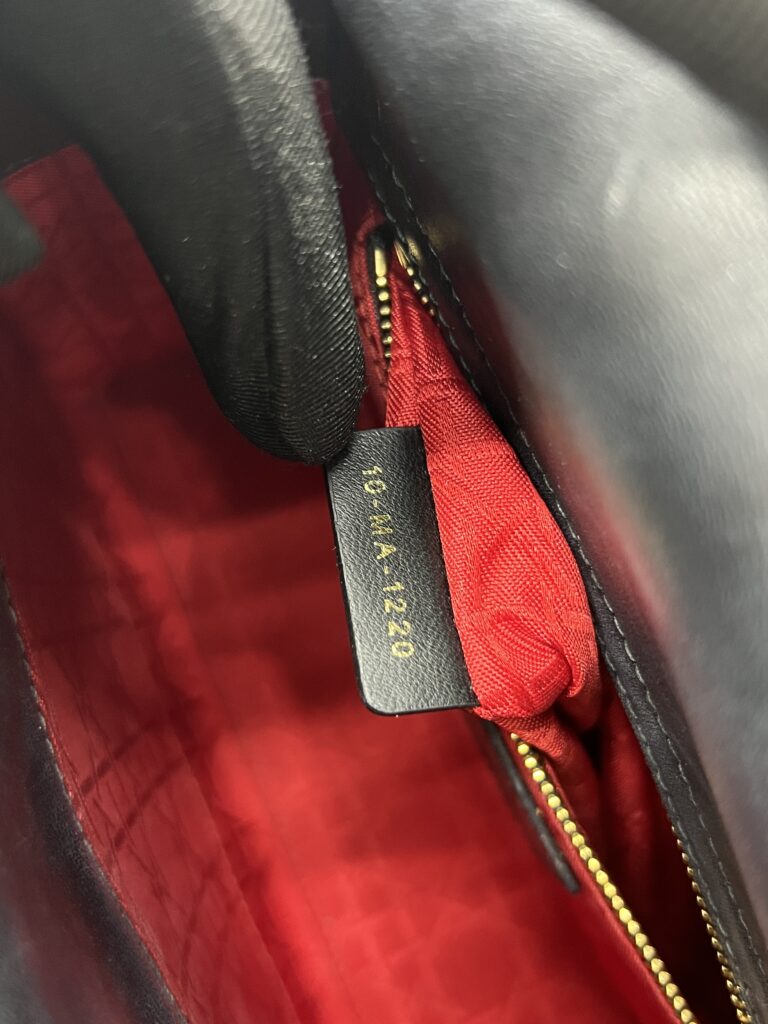 Dior Lady Dior Small Lambskin Black GHW
