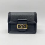 Louis Vuitton Mini Dauphine Epi Black GHW