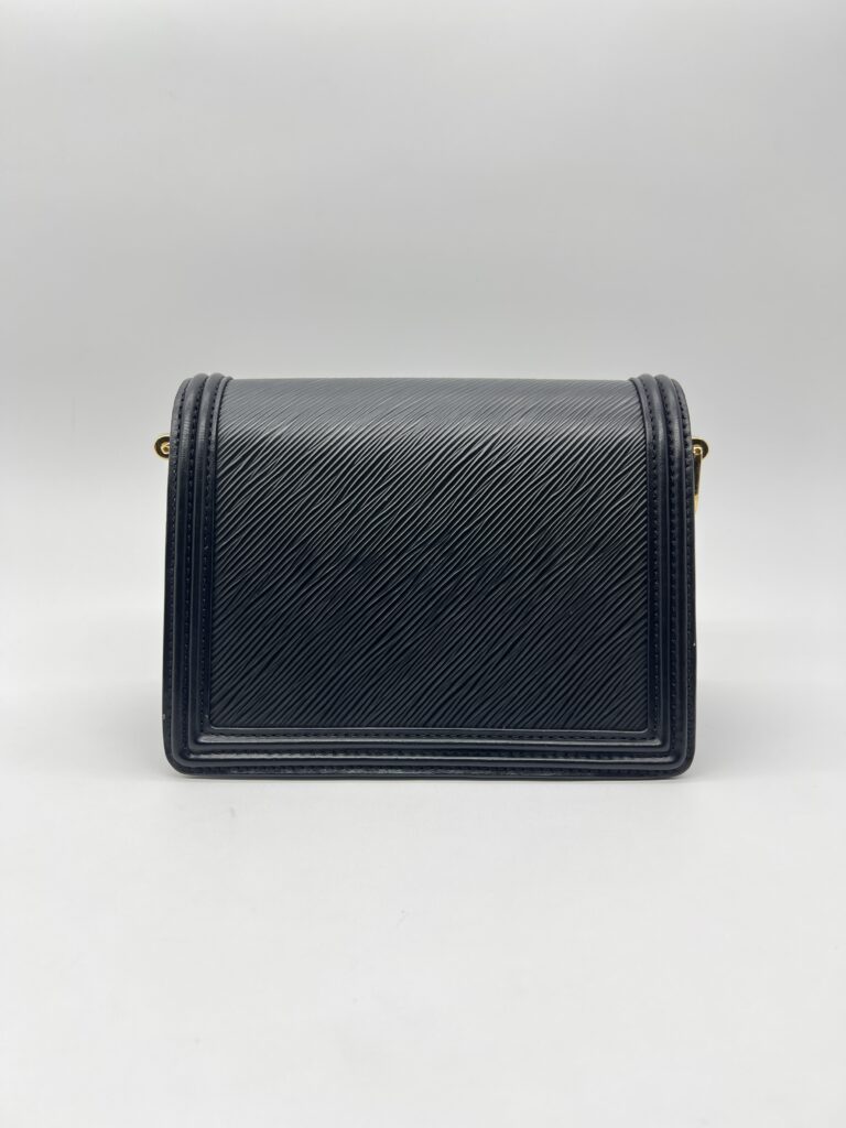 Louis Vuitton Mini Dauphine Epi Black GHW