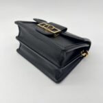 Louis Vuitton Mini Dauphine Epi Black GHW