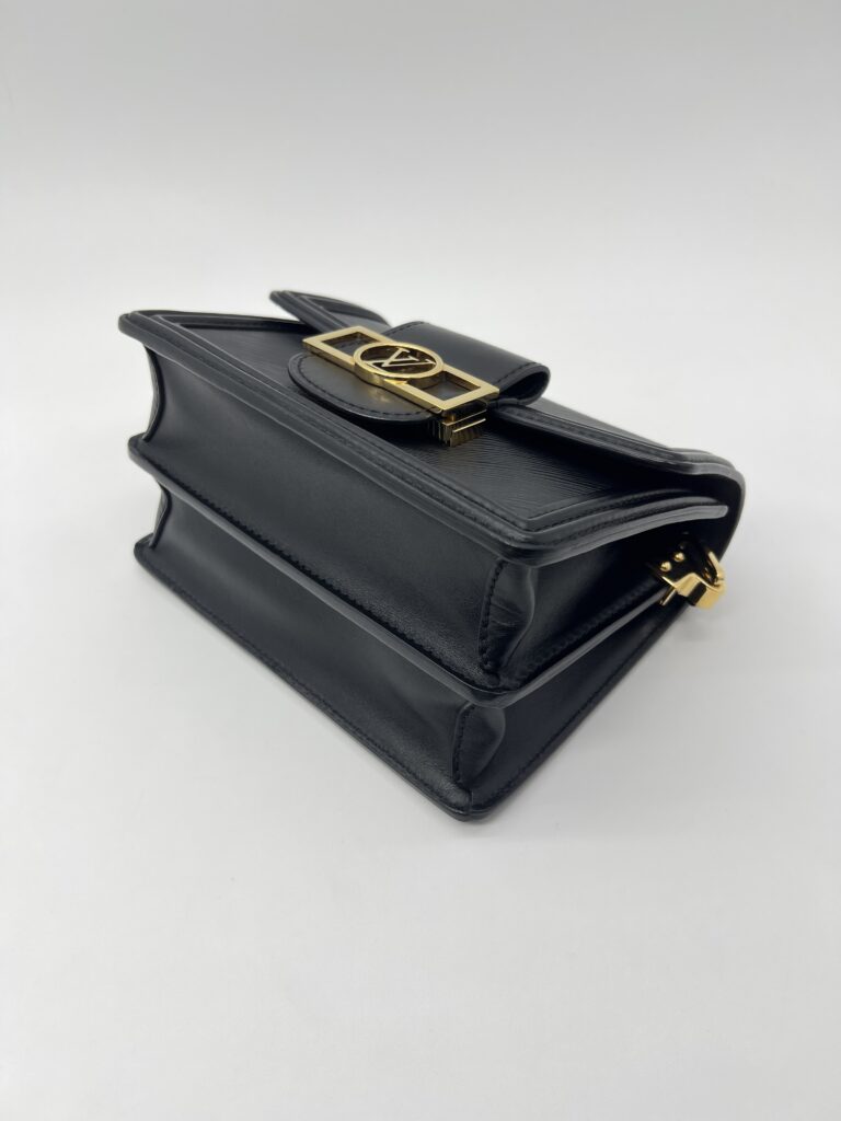 Louis Vuitton Mini Dauphine Epi Black GHW