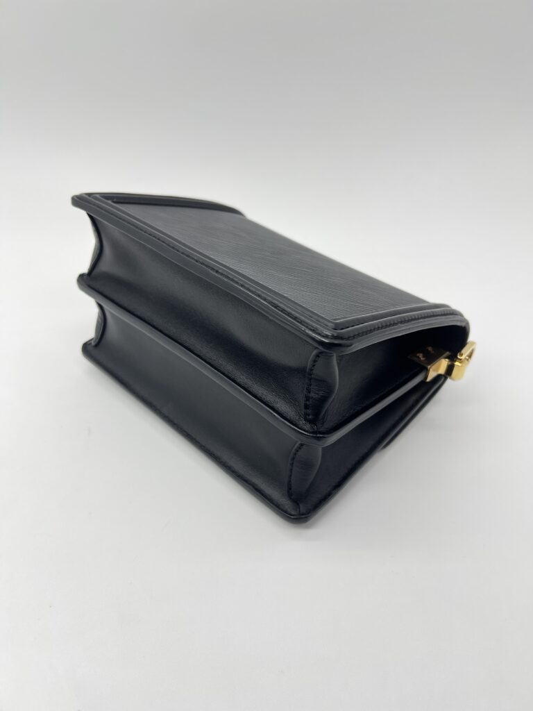 Louis Vuitton Mini Dauphine Epi Black GHW