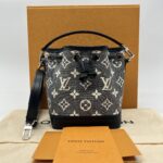Louis Vuitton Nano Noe Bucket Monogram Black SHW
