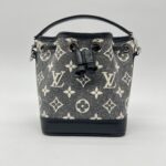 Louis Vuitton Nano Noe Bucket Monogram Black SHW
