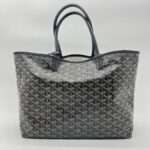 Goyard ST Louis PM Goyardine Noir SHW