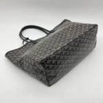 Goyard ST Louis PM Goyardine Noir SHW