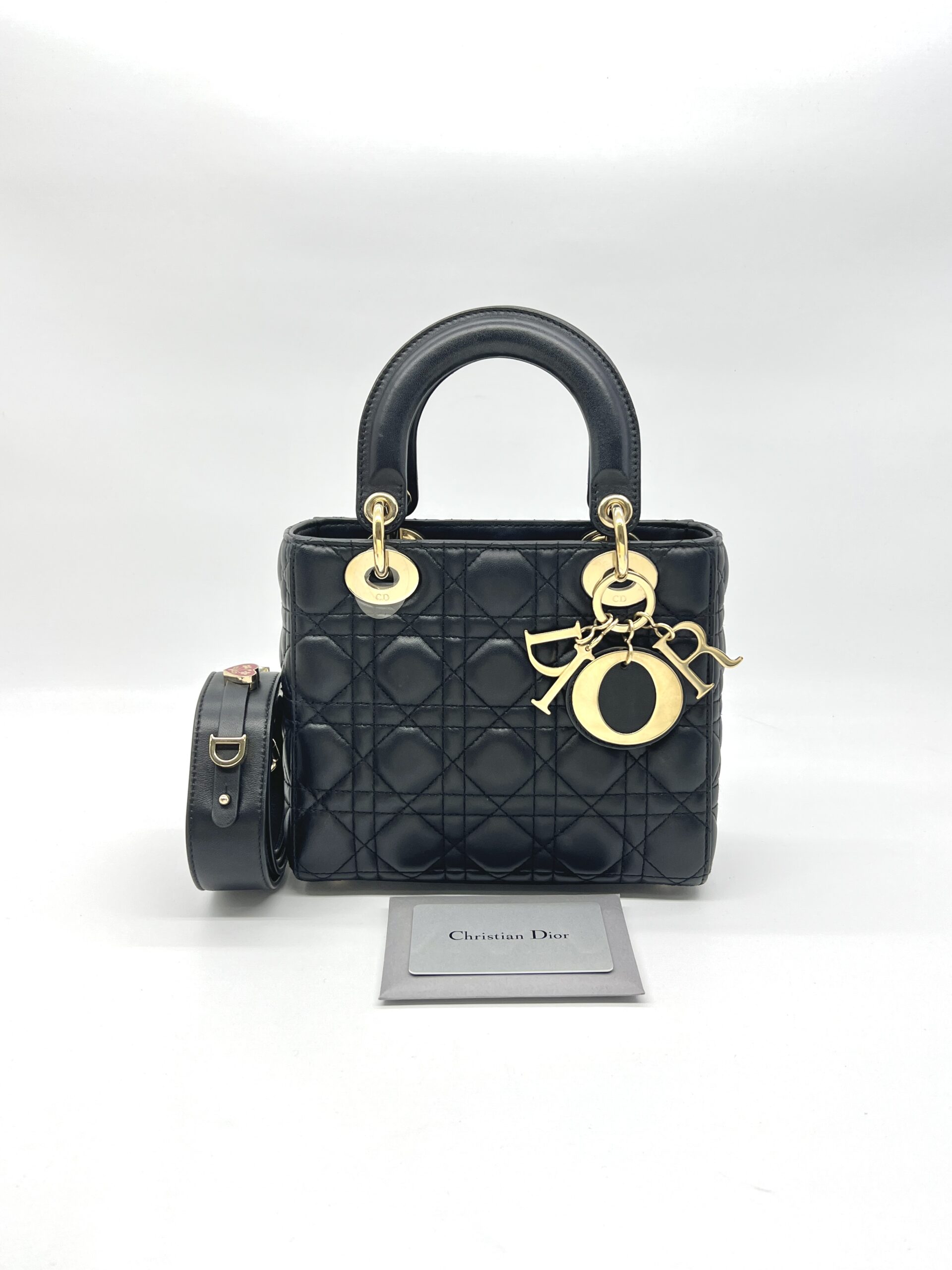 Dior Lady Dior Small Lambskin Black GHW