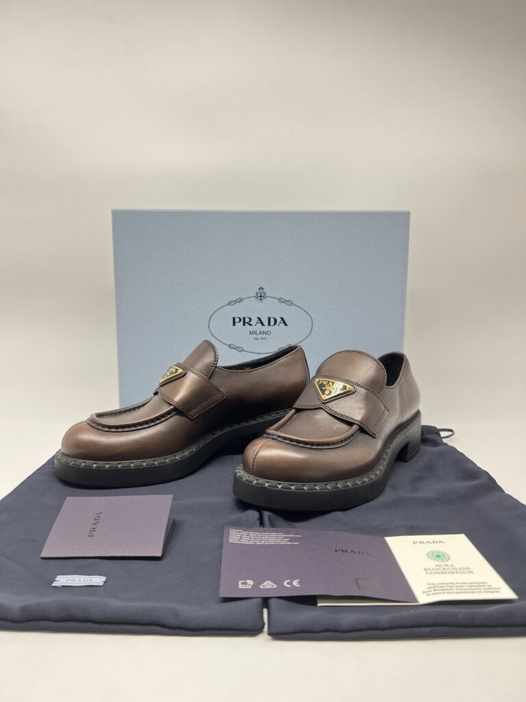 Prada Chocolate Brushed Dark Brown