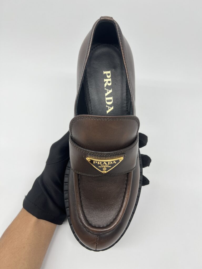 Prada Chocolate Brushed Dark Brown