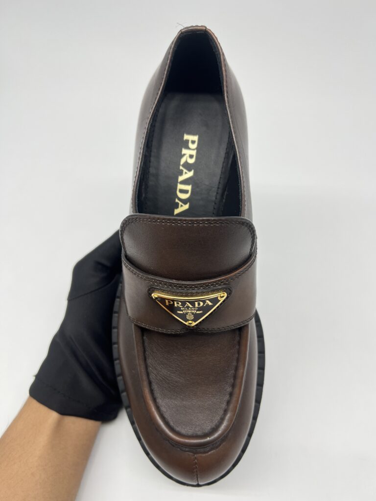 Prada Chocolate Brushed Dark Brown