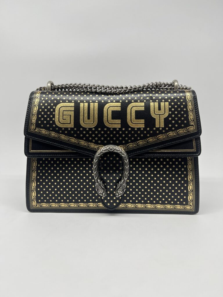 Gucci Dionysus X Sega Moon Black Gold SHW