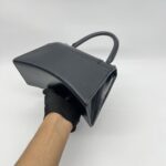 Balenciaga Hourglass Small Smooth Black SHW