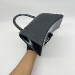 Balenciaga Hourglass Small Smooth Black SHW