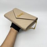 Saint Laurent Woc 22 Grained Nude GHW