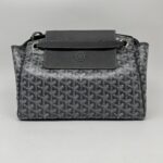 Goyard Rouette Souple PM Goyardine Gris SHW