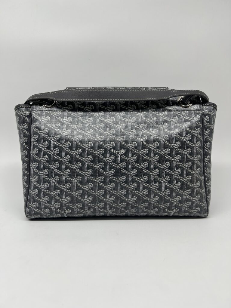 Goyard Rouette Souple PM Goyardine Gris SHW