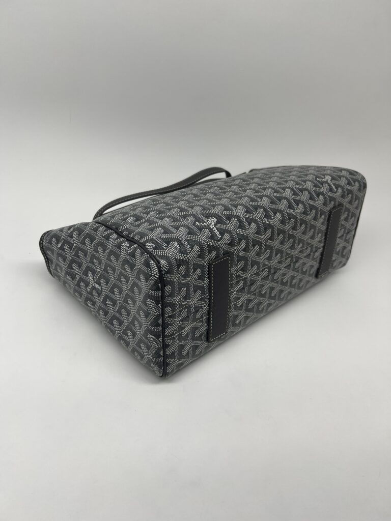 Goyard Rouette Souple PM Goyardine Gris SHW