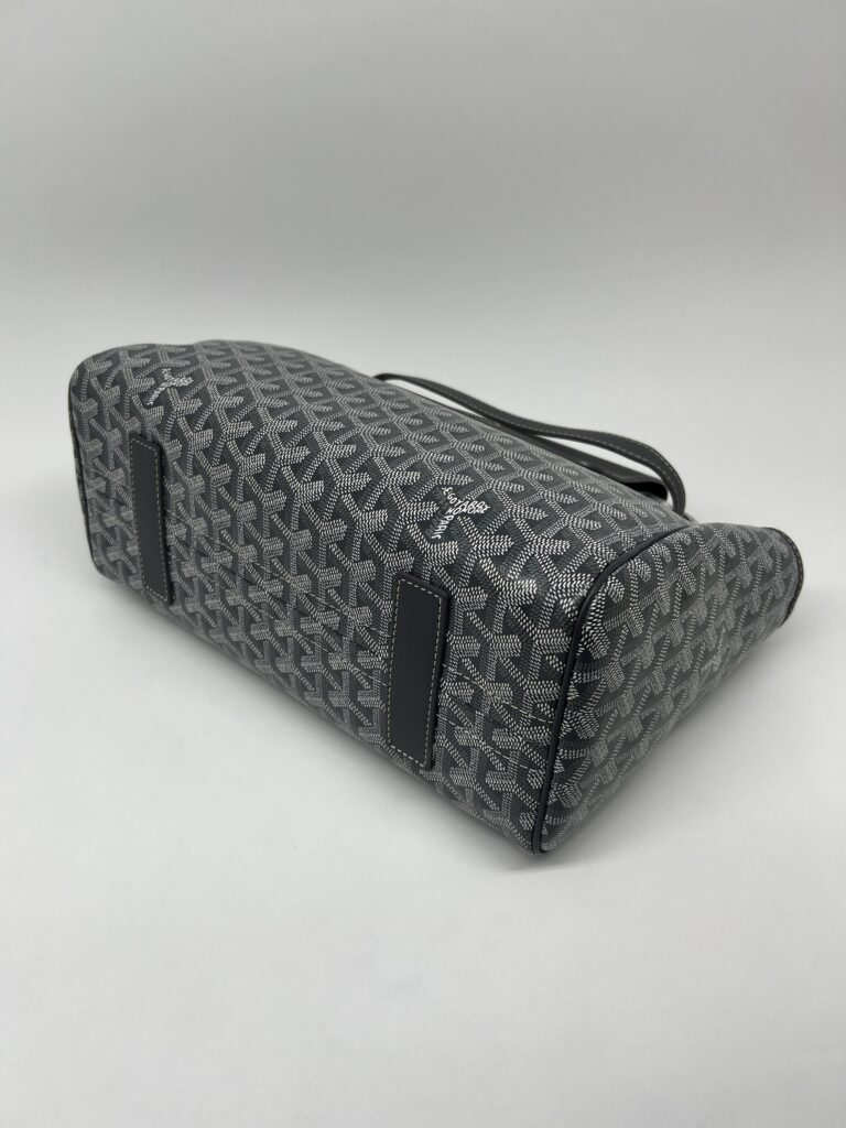 Goyard Rouette Souple PM Goyardine Gris SHW