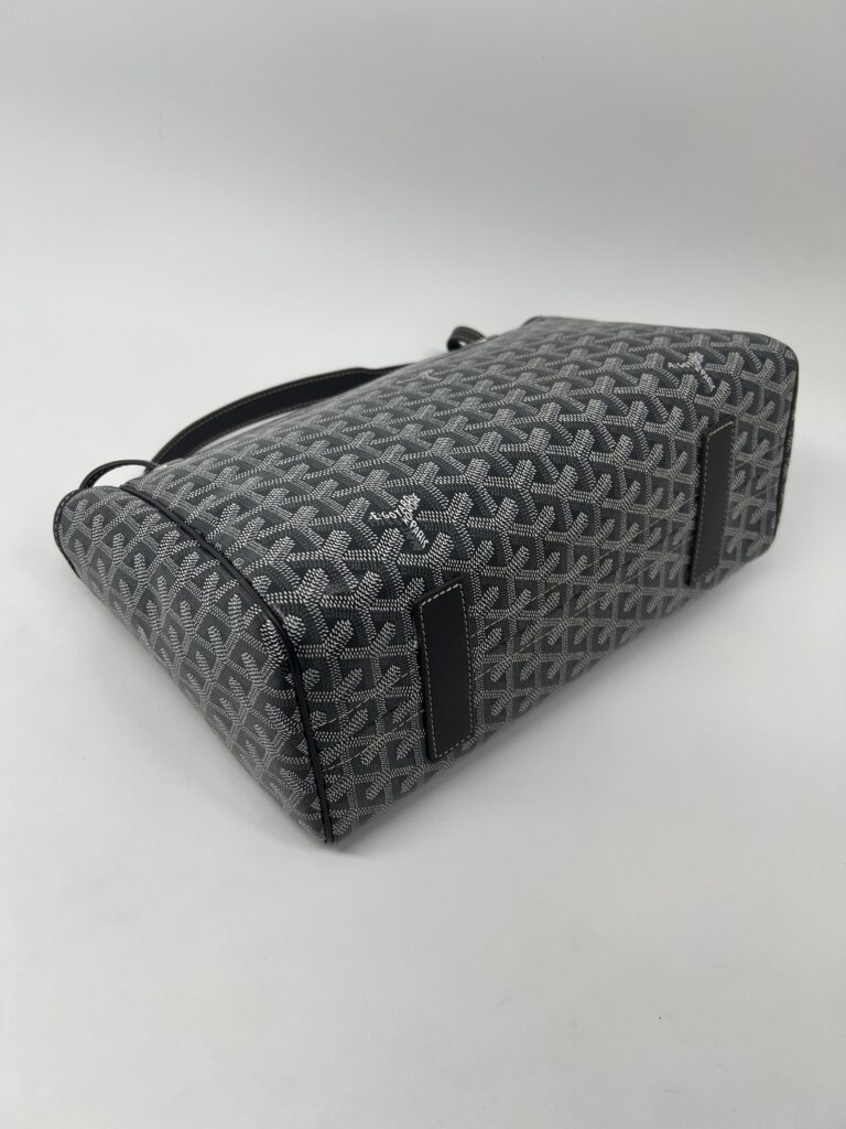 Goyard Rouette Souple PM Goyardine Gris SHW