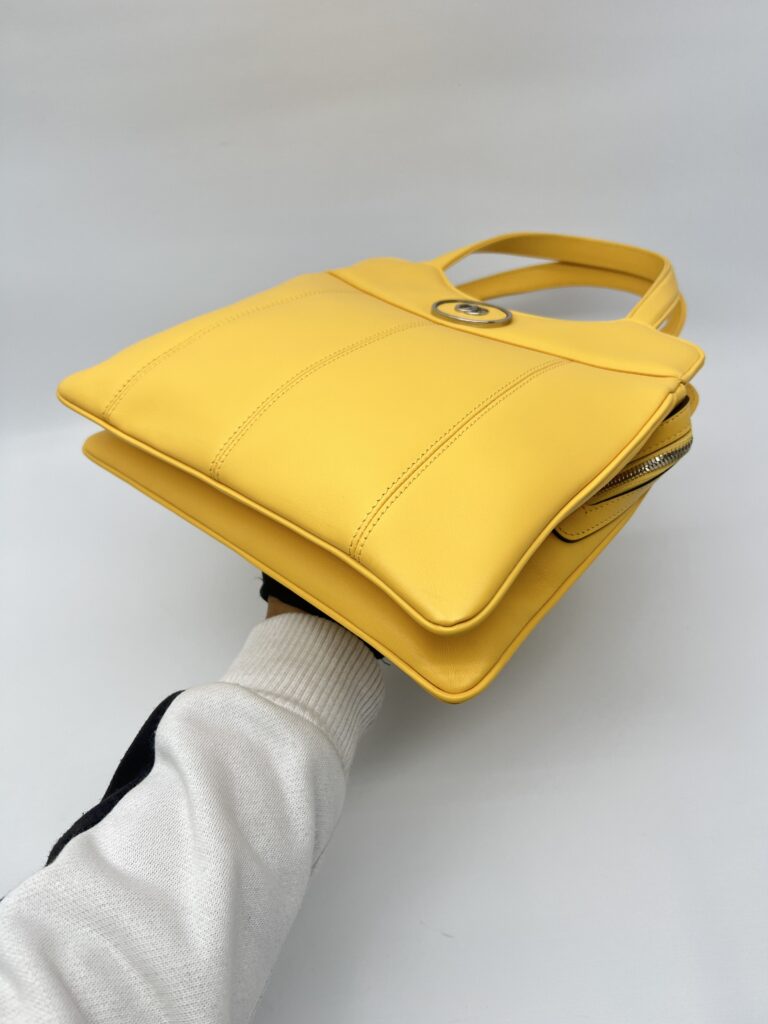 Gucci Petite Small Tote Yellow SHW