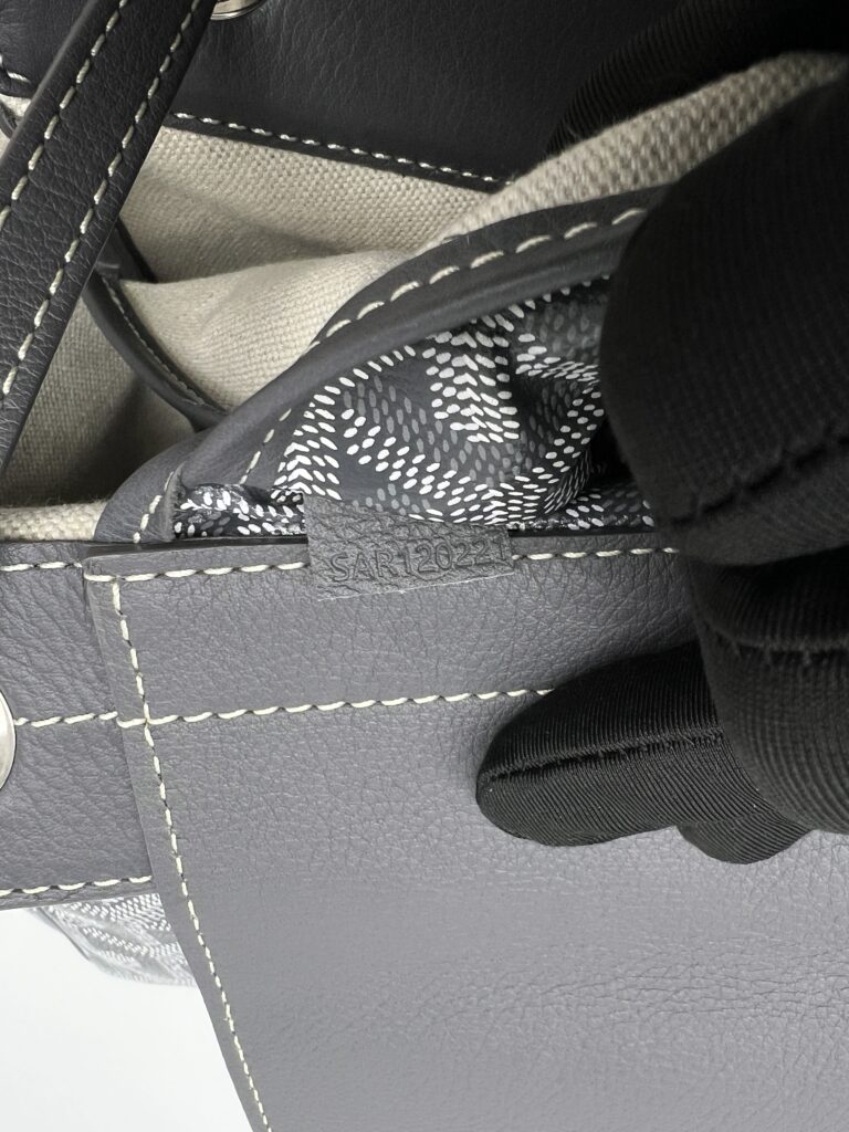 Goyard Rouette Souple PM Goyardine Gris SHW
