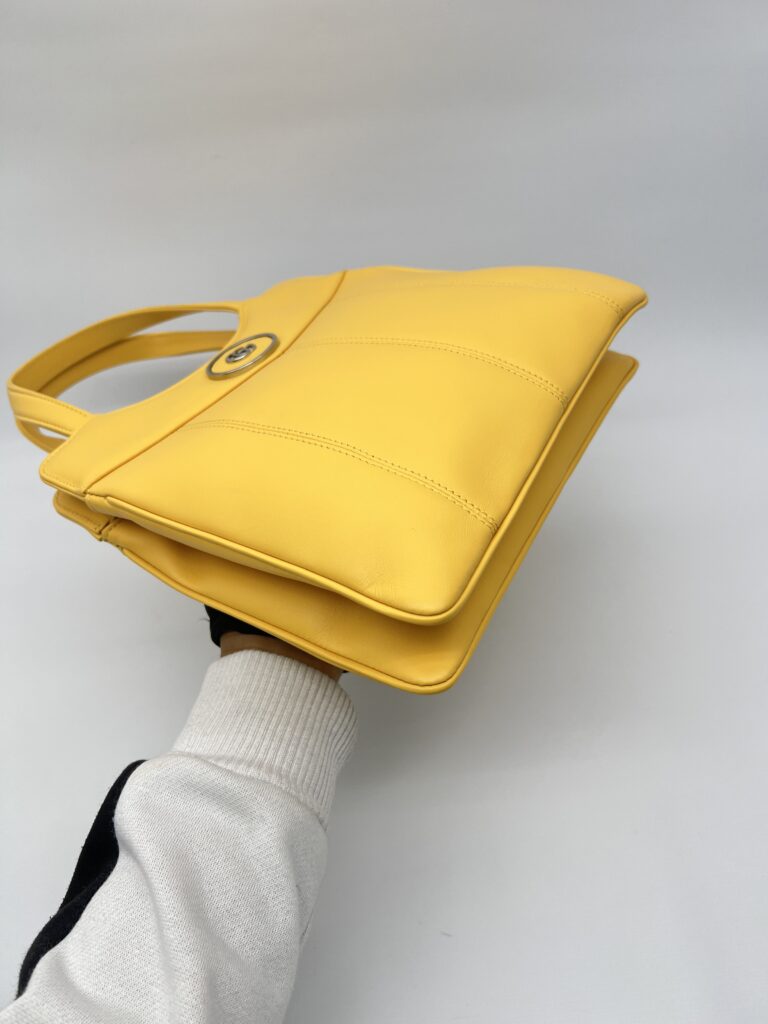 Gucci Petite Small Tote Yellow SHW