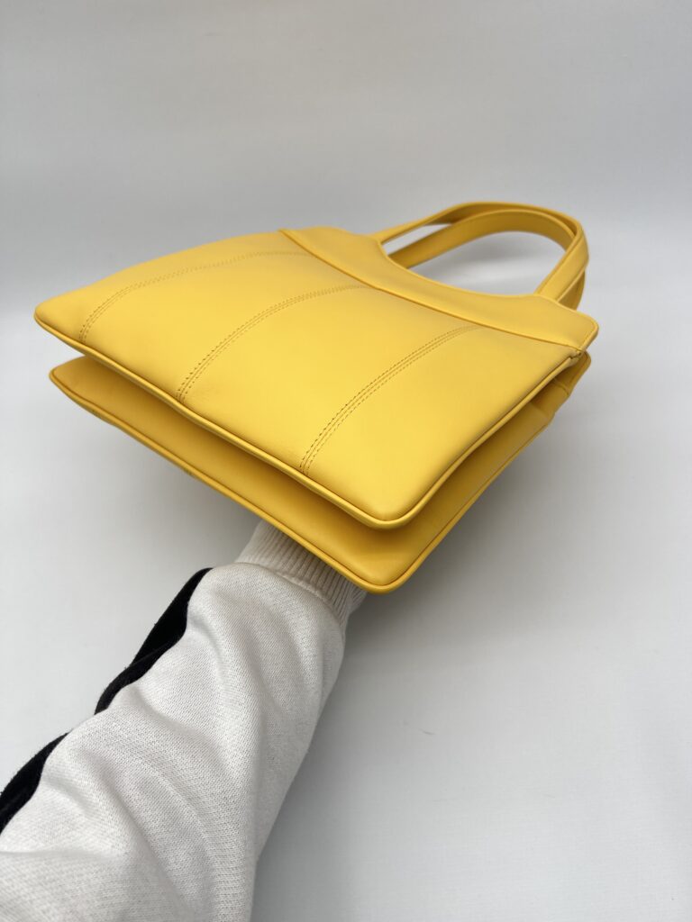 Gucci Petite Small Tote Yellow SHW