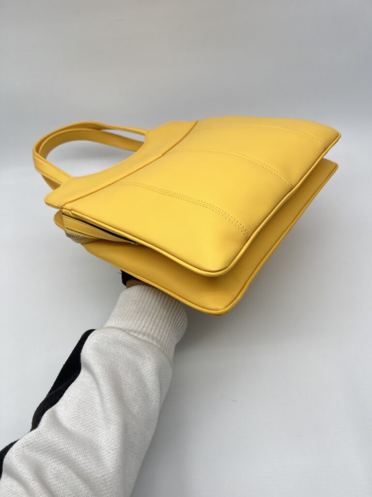 Gucci Petite Small Tote Yellow SHW