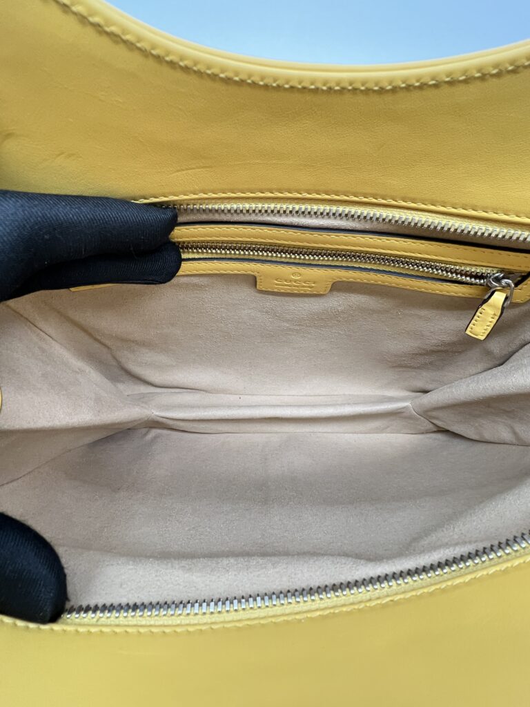 Gucci Petite Small Tote Yellow SHW