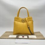 Gucci Petite Small Tote Yellow SHW