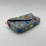 Louis Vuitton New Wave WOC Multicolor Denim Blue GHW