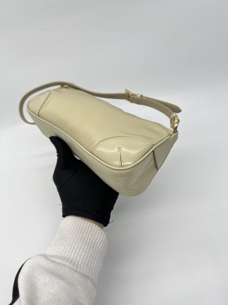 Prada Re Edition 2005 Tessuto Nylon Beige GHW