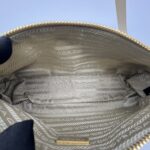 Prada Re Edition 2005 Tessuto Nylon Beige GHW