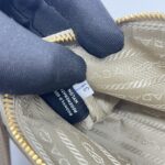Prada Re Edition 2005 Tessuto Nylon Beige GHW