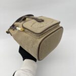 Prada Bucket Jacquard Brown GHW