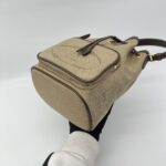 Prada Bucket Jacquard Brown GHW