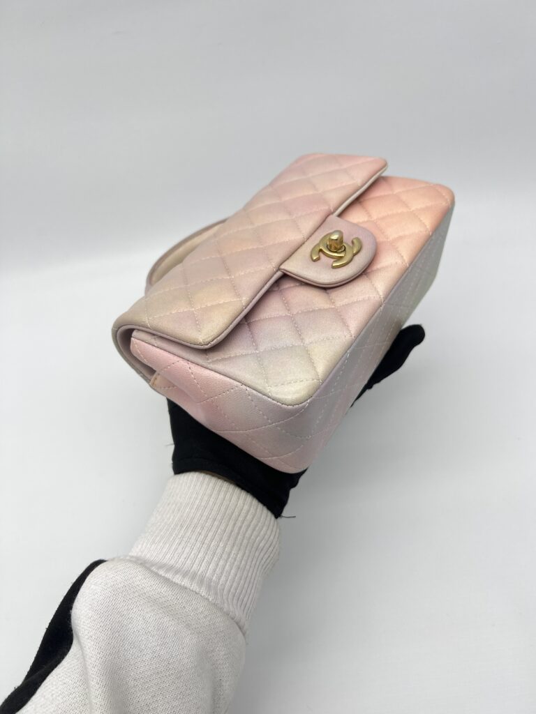 Chanel Mini Rectangle Top Handle Pink Unicorn GHW