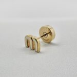 Miu Miu Enameled Metal Earrings White
