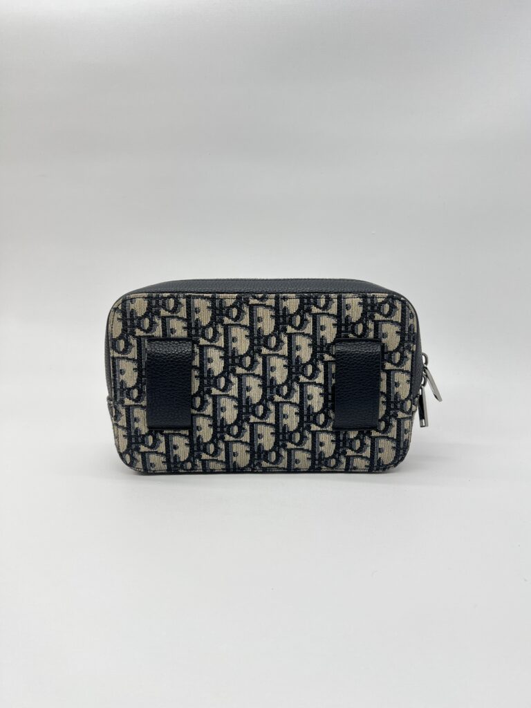 Dior Safari Belt Bag Canvas Oblique Blue SHW