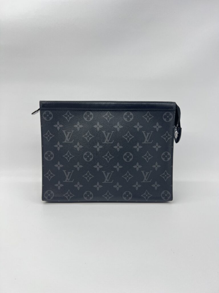 Louis Vuitton Pochette Voyage MM Monogram Eclipse SHW